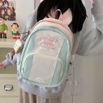Dopamine Girl Backpack [Pink Green] - Image 3