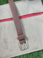 Fashionable Leather Belt [Dark chocolate] - Image 7