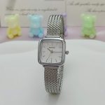 Fashionable net strap watch [ Silver White ] - Image 3