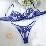 Flower lace bikini set - Image 3