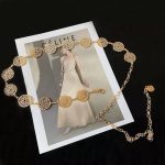 Hollow pattern waist Belt (Gold)