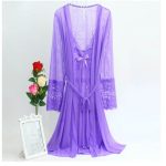 Lace Milian nightdress (Light Purple) - Image 2