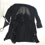 Lace Milian nightdress (Black) - Image 4