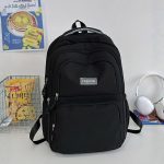 New Korean version backpack [Black] - Image 2