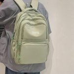 New Korean version backpack [Green] - Image 2