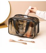 PVC double cosmetic bag [Transparent] - Image 5