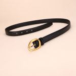 Pin Buckle Cowhide Belt - Image 6