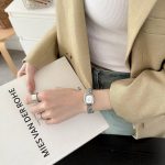 Popular Coco oval watch [Silver White] - Image 3