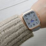 Rectangular fashion watch (Grey) - Image 2