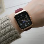 Rectangular fashion watch (Red)