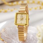 Retro Camellia watch [Gold Gold]