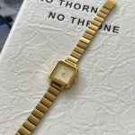Retro Camellia watch [Gold Gold] - Image 2