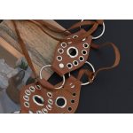 Retro ethnic style belt [Brown] - Image 4