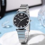 Simple corporate watch (Silver Black)