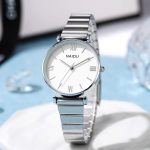 Simple corporate watch (Silver white)