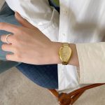 Snake head watch [Gold Gold]