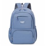 Students simple backpack [Blue]