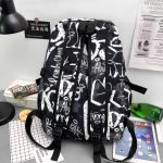 Trendy cool backpack [Black Yellow] - Image 6