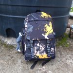 Trendy cool backpack [Black Yellow] - Image 8