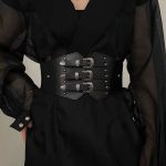 Western waist belt 7 (Silver)