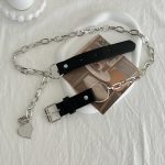 Heart-shaped belt [Silver] - Image 3