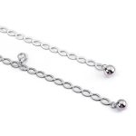 Stylish metal belt (3) Silver - Image 3