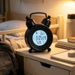 Astronaut Student Alarm Clock [Black] - Image 6