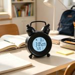 Astronaut Student Alarm Clock [Black] - Image 2