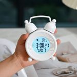 Astronaut Student Alarm Clock [White] - Image 4