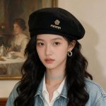 Autumn octagonal hat [Black] - Image 2