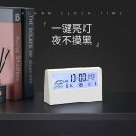 Creative table clock [White] - Image 3