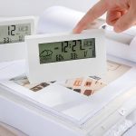 Creative table clock [White] - Image 2