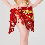 Dance Hip Scarf Waist Chain [Red] - Image 2