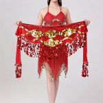 Dance Hip Scarf Waist Chain [Red]