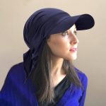 Headscarf cap [Navy Blue]