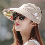Korean women's hat [khaki]