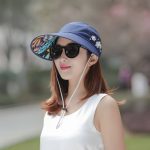 Korean women's hat [Navy Blue] - Image 4