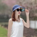 Korean women's hat [Navy Blue] - Image 3