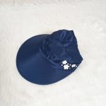 Korean women's hat [Navy Blue] - Image 8