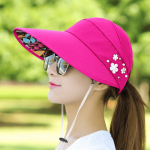 Korean women's hat [Red Rose]