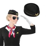Stewardress Lady hat [Black]