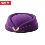 Stewardress Lady hat [Purple] - Image 2
