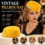 Stewardress Lady hat [Yellow] - Image 3